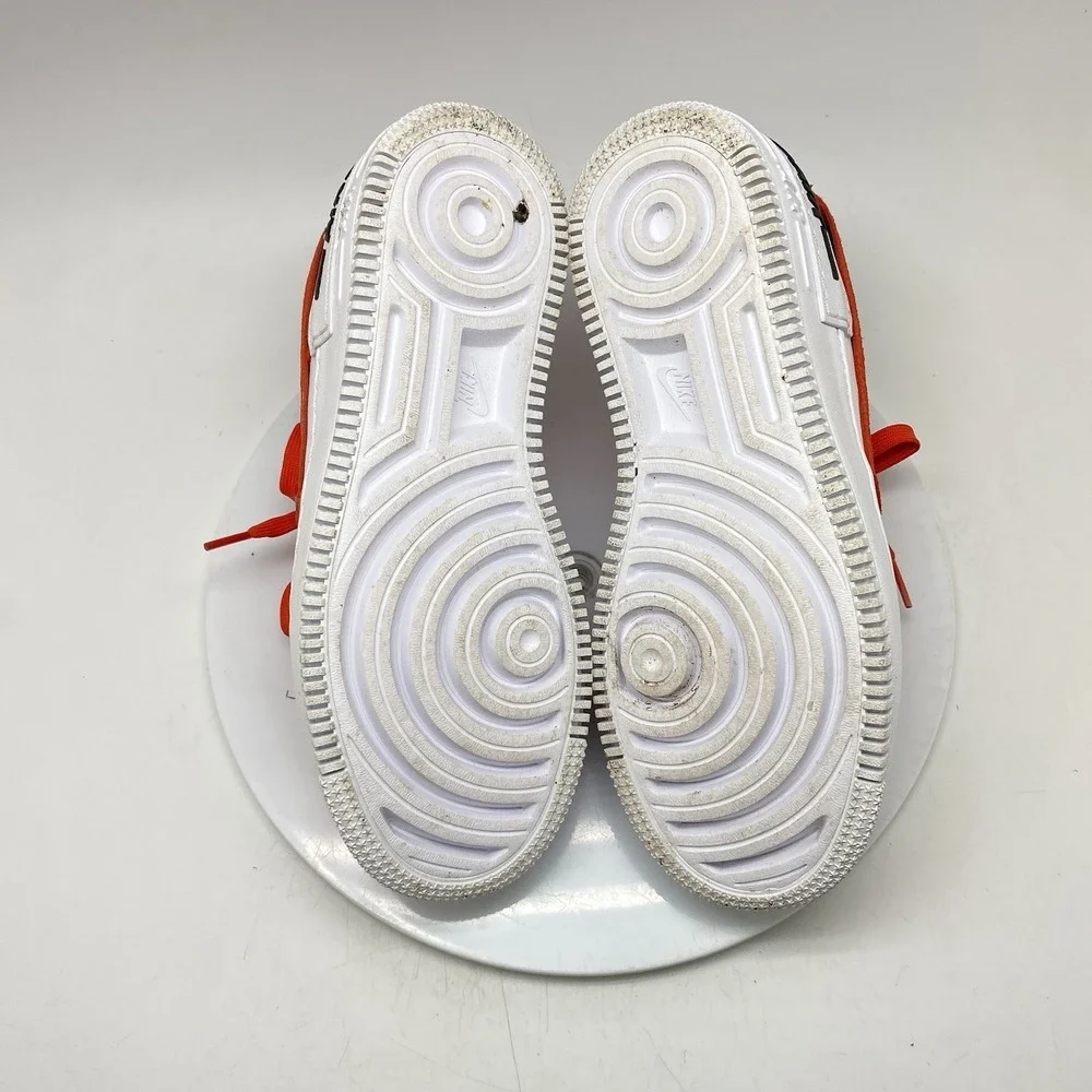 Nike Air Force 1‎ Shadow Sneakers Womens 8 Rush Orange Low Top Shoes DQ8586-800